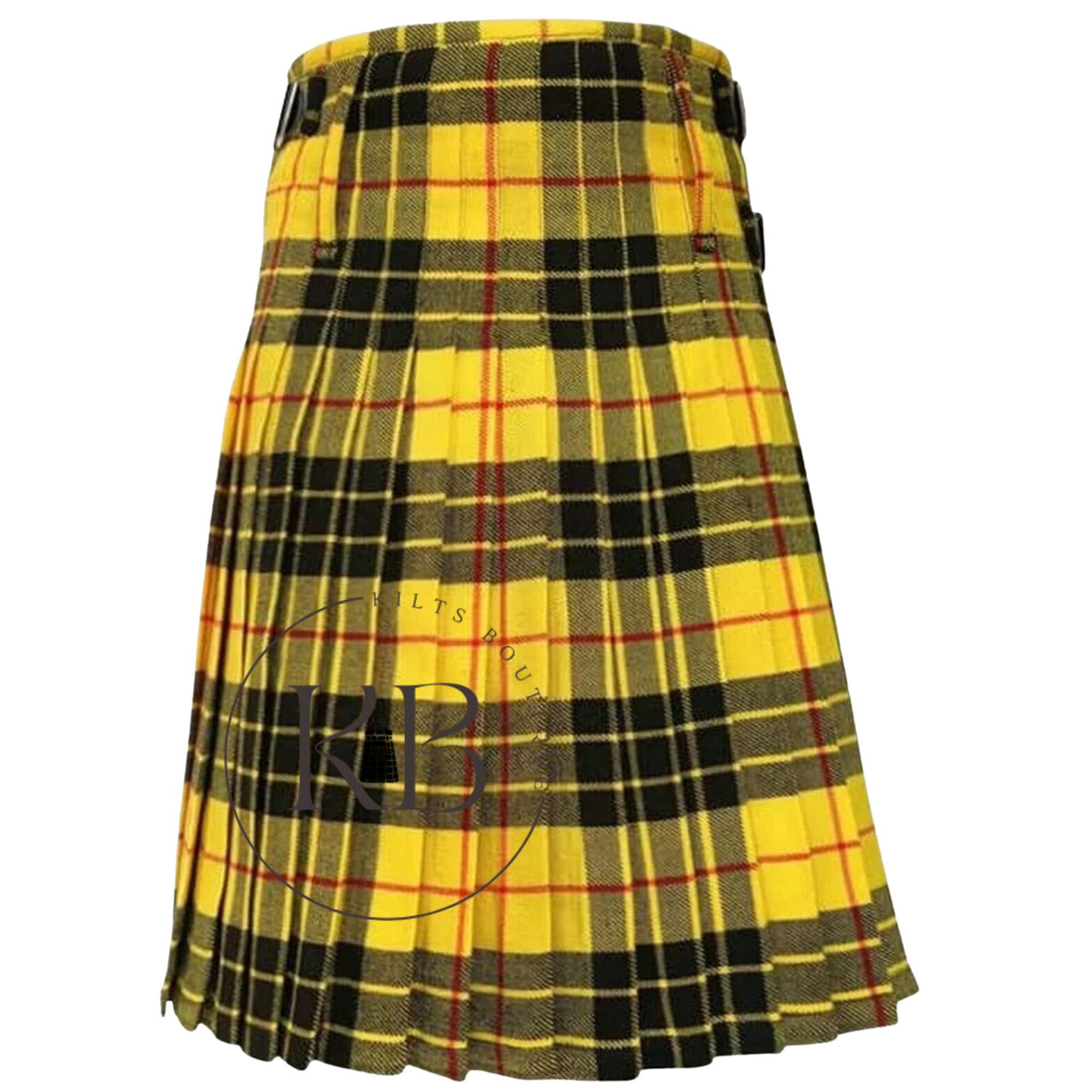 MacLeod of Lewis 8‑Yard Handmade Tartan Kilt for Men – Traditional Scottish Highland Kilt