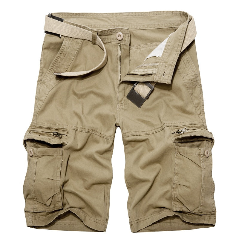 Mens Military Cargo Shorts Summer
