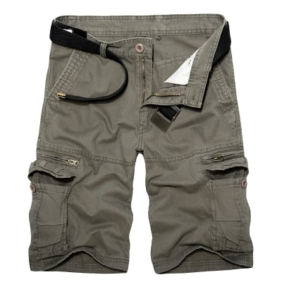 Mens Military Cargo Shorts Summer