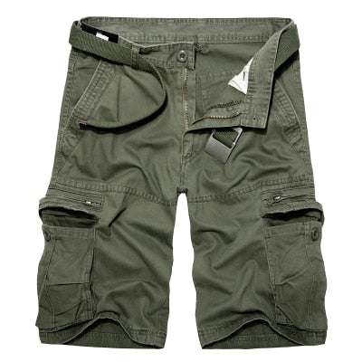 Mens Military Cargo Shorts Summer
