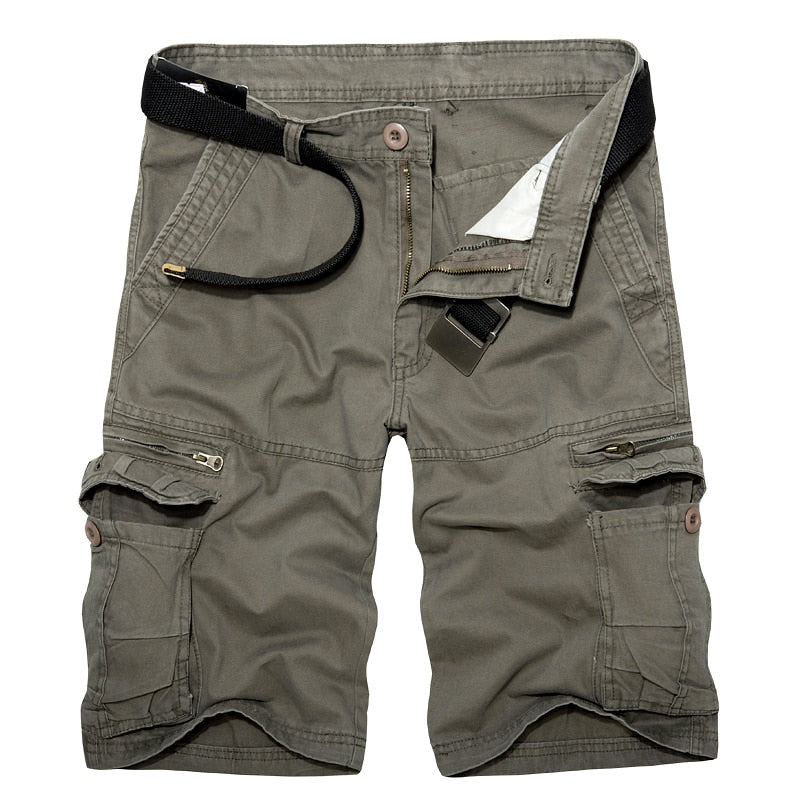 Mens Military Cargo Shorts Summer