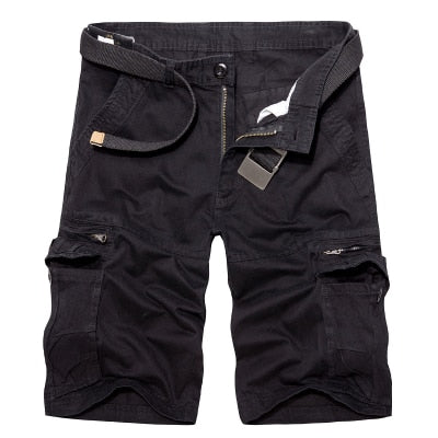 Mens Military Cargo Shorts Summer