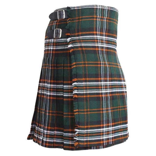 Scottish Traditional Heritage of Ireland 8 Yard Tartan Kilt – Men’s Handmade Acrylic Kilt for Celtic & Highland Wear