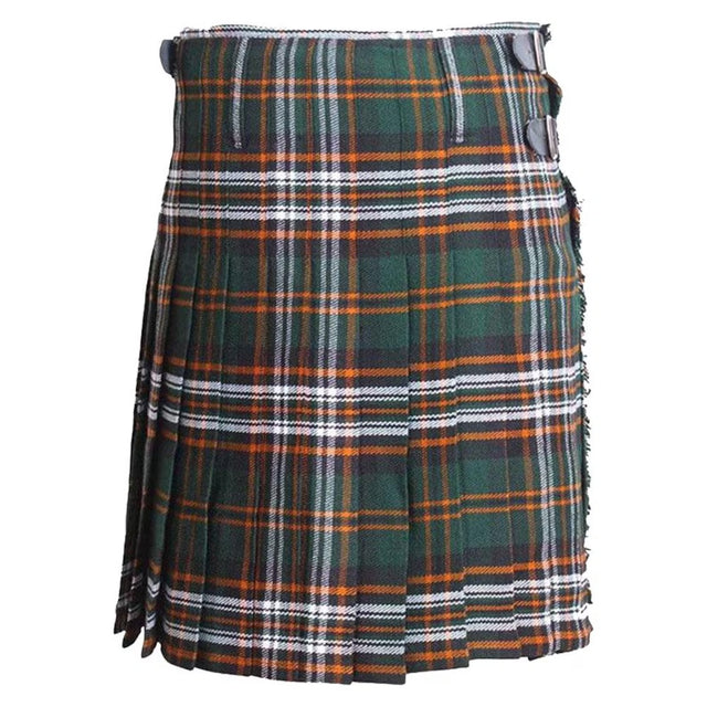 Scottish Traditional Heritage of Ireland 8 Yard Tartan Kilt – Men’s Handmade Acrylic Kilt for Celtic & Highland Wear