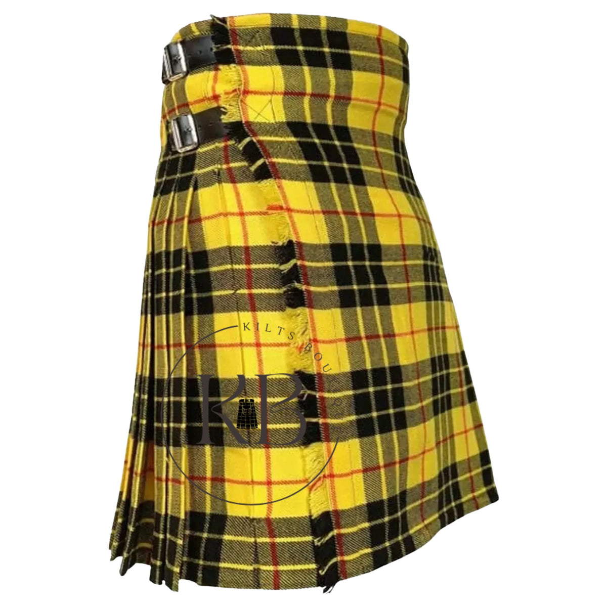 MacLeod of Lewis 8‑Yard Handmade Tartan Kilt for Men – Traditional Scottish Highland Kilt