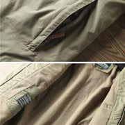 Waterproof Fleece Lined Warm Jacket Outdoor Hiking Trekking Jacket With Hood