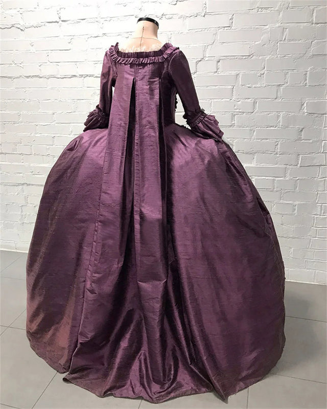 Women’s 18th‑Century Rococo Baroque Marie Antoinette Georgian Duchess Ball Gown Costume Dress