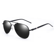 Men & Women Polarized Sunglasses Colored Reflective Glasses Driving Sunglasses Black Unisex Pilot Lenses Uv400