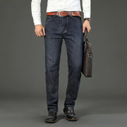 Men's Denim Jeans Casual Straight Stretch Fashion Classic Trouser