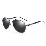 Men & Women Polarized Sunglasses Colored Reflective Glasses Driving Sunglasses Black Unisex Pilot Lenses Uv400