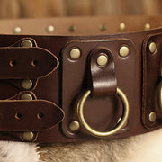 Men's Medieval Belt Viking Knight Warrior Waistband Steampunk M