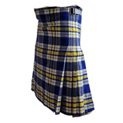 Premium Ukraine Forever Tartan 8‑Yard Handmade Tartan Kilt for Men – Traditional Scottish Highland Kilt