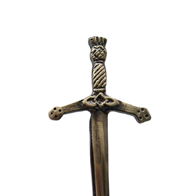 Small Thistle Antique Kilt Pin 3" for Children