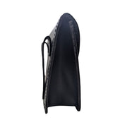 Kilts Boutique Black Leather Celtic Embossed Belt Pouch – Highland Piper Kilt Sporran/Pouch with Snap Closure & Rear Belt Loops – Fits Standard 2.25″ Kilt Belt