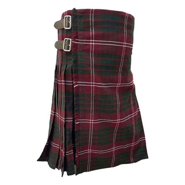 Traditional Crawford Modern Tartan Kilt – Men’s 8 Yard Handmade Scottish Kilt