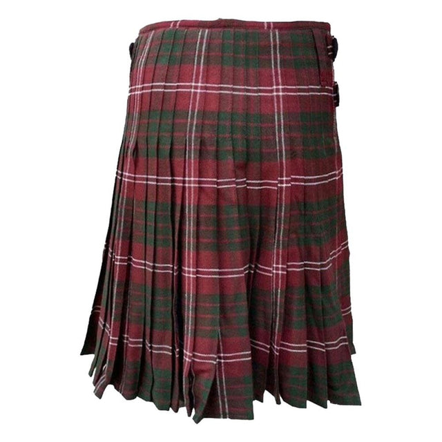 Traditional Crawford Modern Tartan Kilt – Men’s 8 Yard Handmade Scottish Kilt