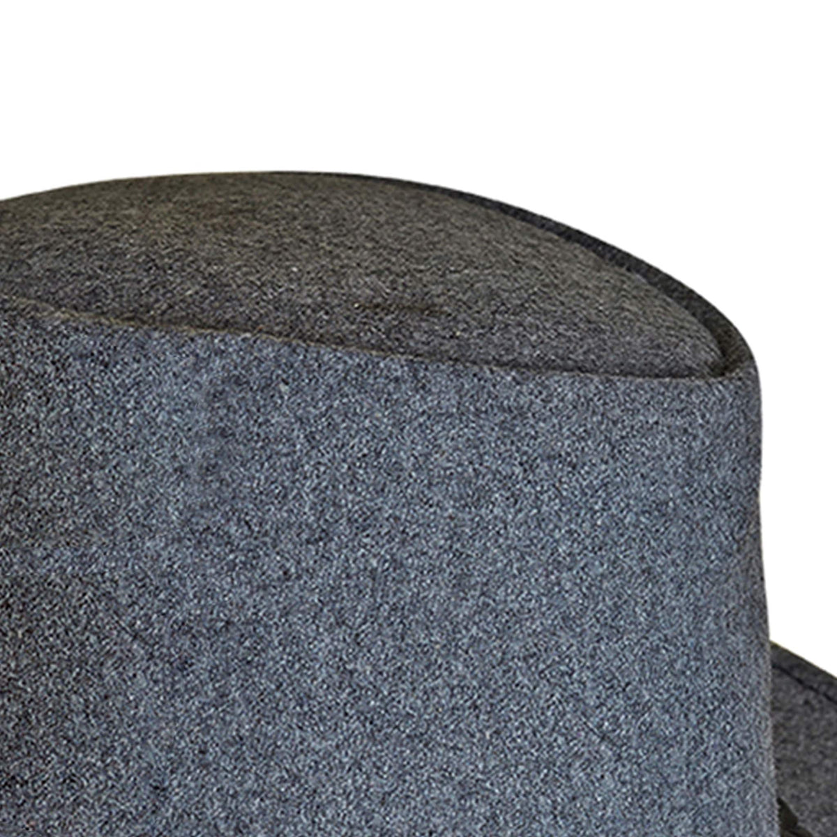 Oktoberfest Costume Hat Bavarian Felt Hat Grey with Feather Western Traditional Hat