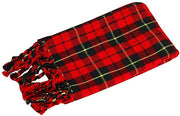 Scarf for Men and Women Wedding Slash Wool Warm Tartan Blanket Shawl
