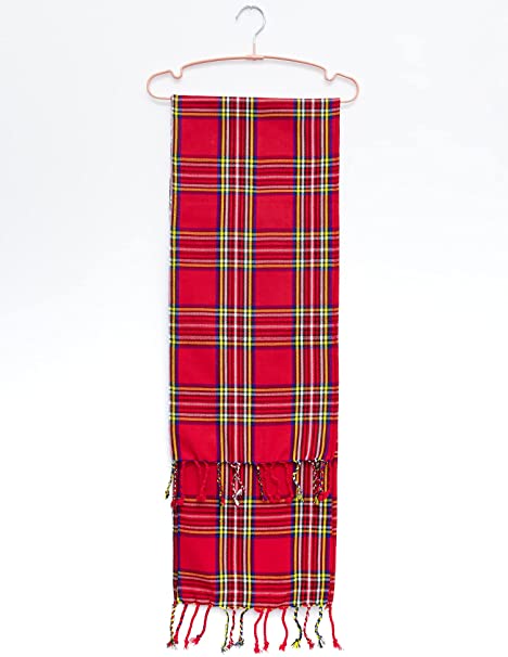 Scarf for Men and Women Wedding Slash Wool Warm Tartan Blanket Shawl