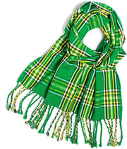 Scarf for Men and Women Wedding Slash Wool Warm Tartan Blanket Shawl