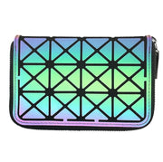 Luminous wallet Fashion women-bag Geometric wallet Laser small Handbag Purse