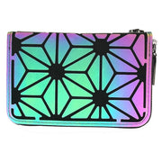 Luminous wallet Fashion women-bag Geometric wallet Laser small Handbag Purse