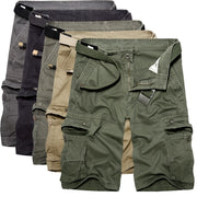 Mens Military Cargo Shorts Summer