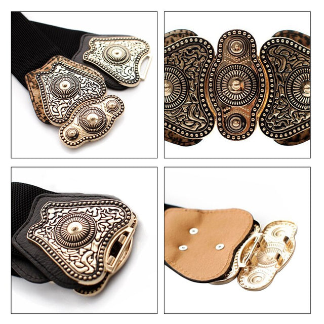 Wide Belts for Women belt Designer Brand Elastic Belt High Quality