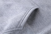 Autumn Winter New Hooded Hoodies Solid Basic Sweatshirts Pullovers