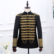 Prince Renaissance Medieval Men Royal Court Cosplay Costume Coat