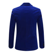 Men's Purple Tuxedo Smoking Jacket