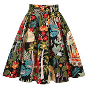 Summer Plaid Skirt with Pockets High Waist Cotton Vintage Retro harajuku Skirts Womens 2022 falda