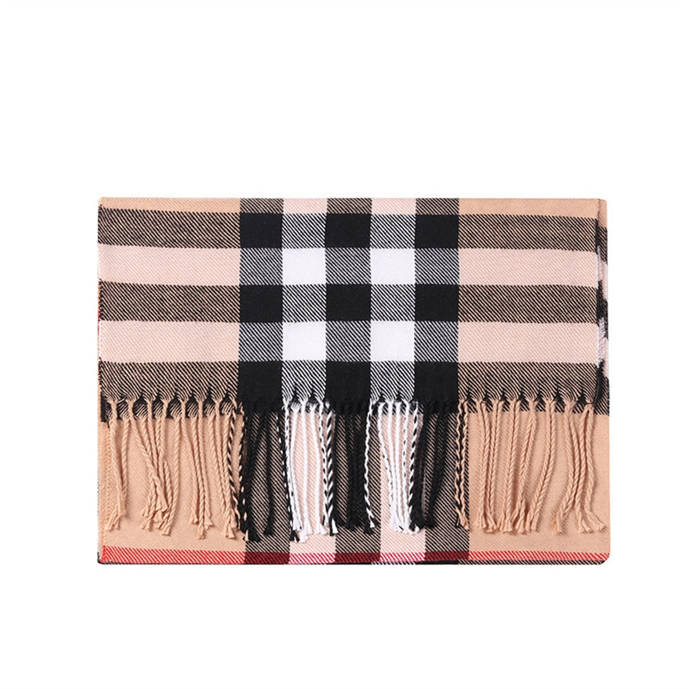 Men's & Women's Autumn & Winter Cashmere Scarf, Tzitzit thermal shawl, neck scarf