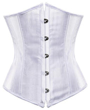 Women's Lace up Boned Brocade Waist Training Underbust Corsets