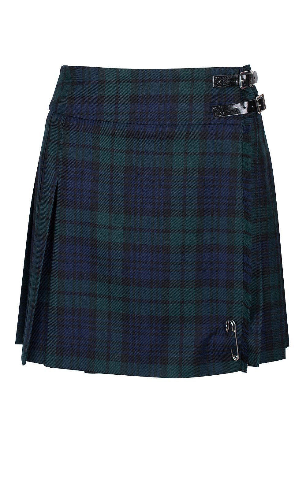 Ladies Billie Mini Tartan Kilt Skirt 18" Length