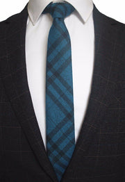 Cashmere Wool Tie Handmade Slim Neck Tie - #Kilts Boutique#