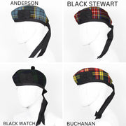 Scottish Glengarry Cap Traditional Military Piper Hat KILT