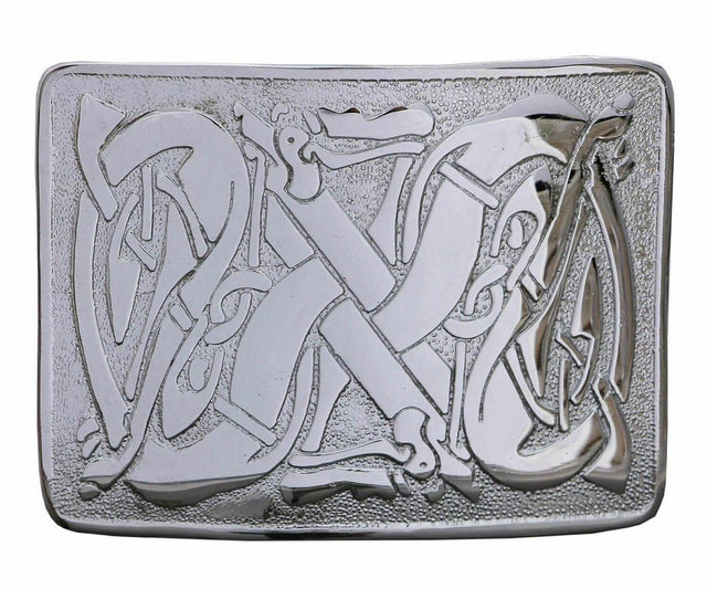 Scottish Men Celtic Entwined Pattern Kilt Belt Buckle - #Kilts Boutique#