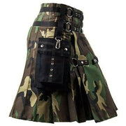 Scottish Men Tactical army kilts Camouflage Combat Ripsto Custom Utility Kilt - #Kilts Boutique#