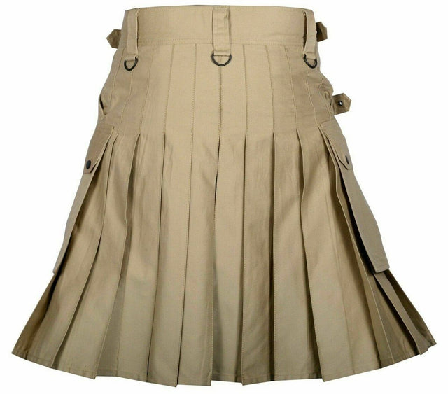 Scottish Men's Cotton Utility Kilt with Pockets - #Kilts Boutique#