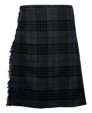 Scottish Traditional Highland 8 Yard Grey Watch Tartan Kilt Tartan Handmade 16oz Traditional - #Kilts Boutique#