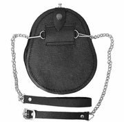 White Full Dress Sporran Scottish Men Kilt Sporrans Rabbit Fur Thistle Badge - #Kilts Boutique#