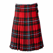 MacGregor Modern Tartan Kilt for Men | Traditional Scottish Highland Plaid Kilt