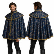 Unisex Medieval Renaissance Noble Prince Cloak