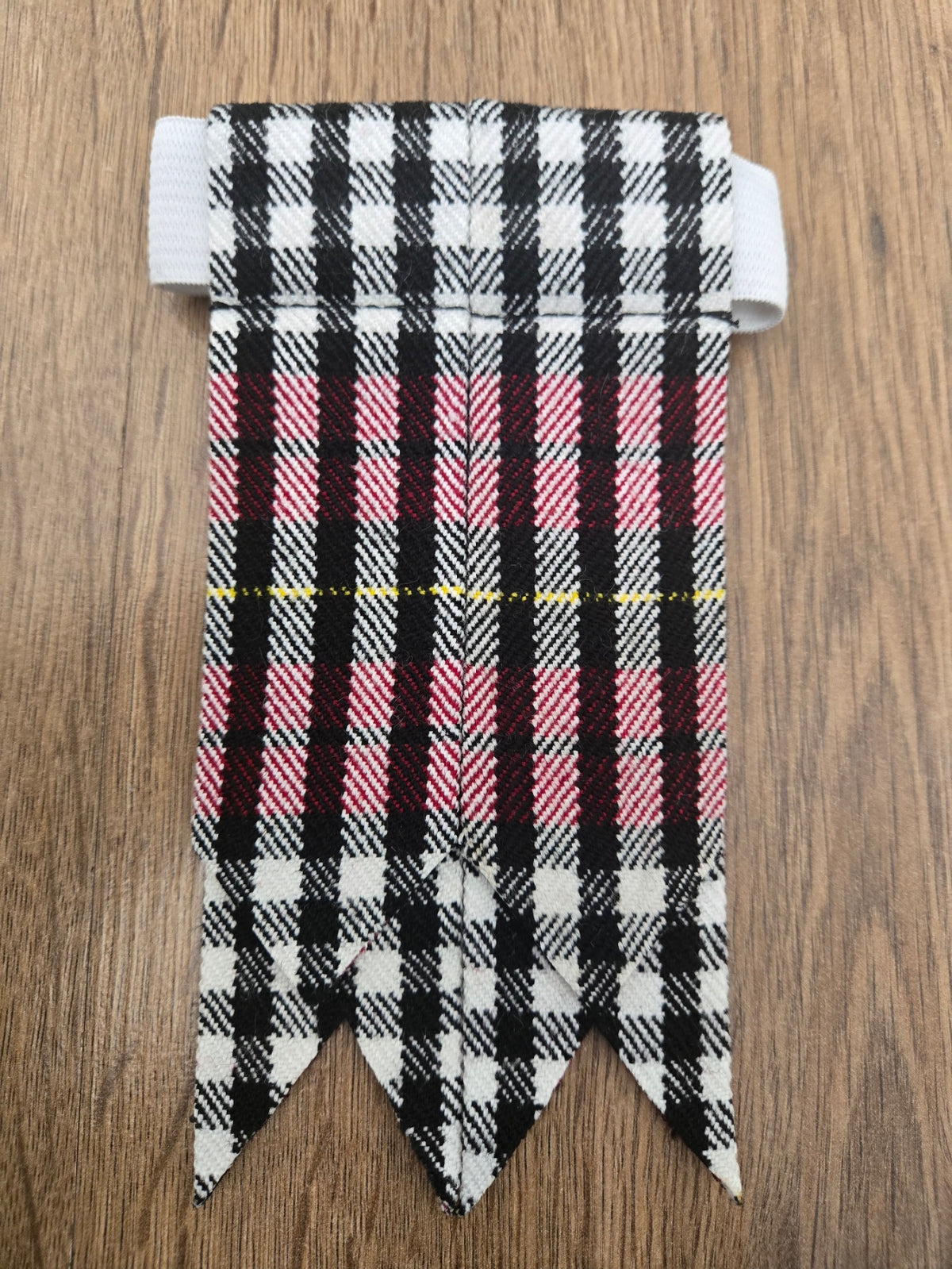 Morton Tartan Scottish Kilt Hose Sock Flashes Garter Pointed Highland Wear
