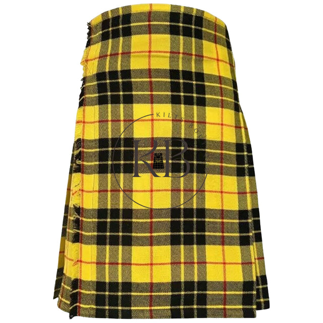 MacLeod of Lewis 8‑Yard Handmade Tartan Kilt for Men – Traditional Scottish Highland Kilt