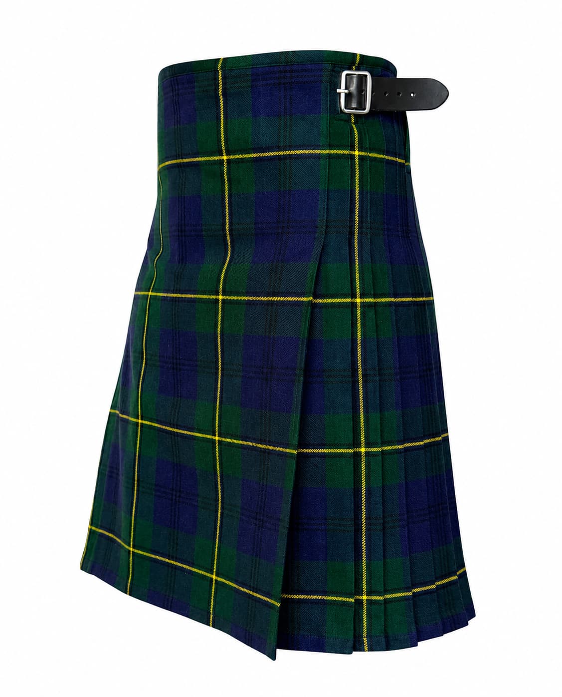 8 Yard Clan Johnstone Modern Tartan Kilt for Men – Traditional Scottish Highland Kilt