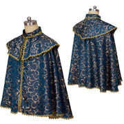 Unisex Medieval Renaissance Noble Prince Cloak