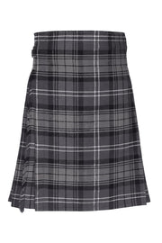Hamilton Grey Tartan Kilt – Men’s Traditional 8-Yard, 16oz Acrylic Wool