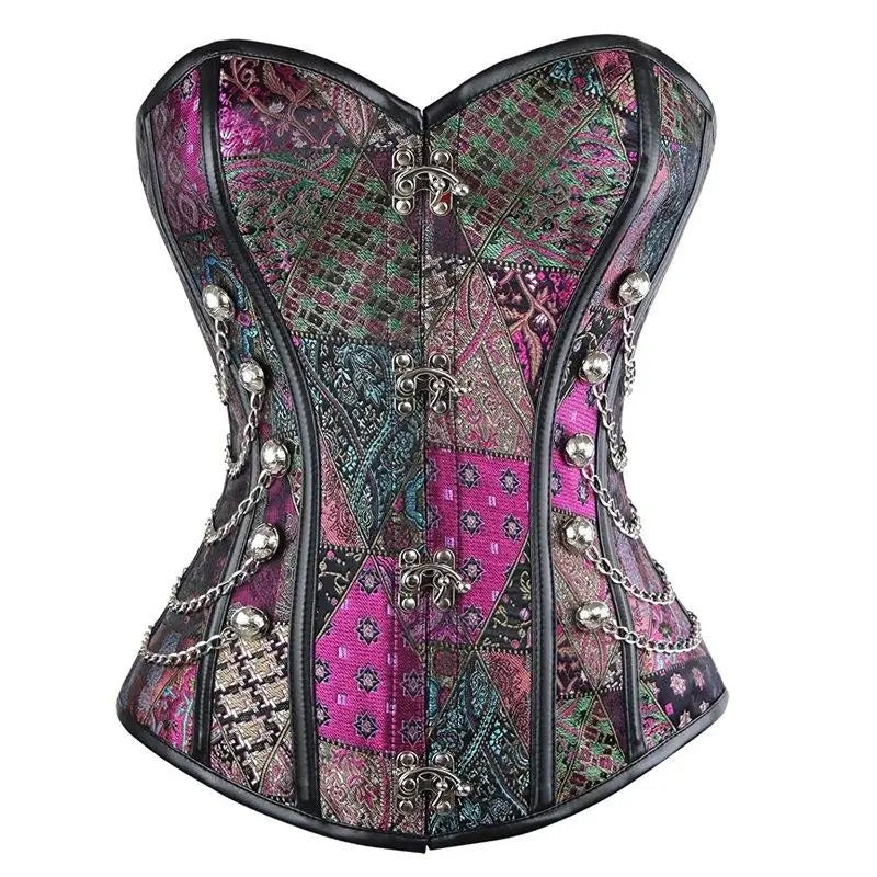 Gothic Corset Lingeries  Chest And Waist Versatile Shapewear